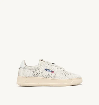 SNEAKERS MEDALIST EASEKNIT LOW IN TESSUTO COLORE IVORY KN10