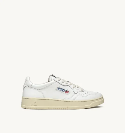 SNEAKERS MEDALIST LOW IN PELLE BIANCA LL15