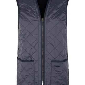 Barbour Gilet trapuntato/fodera con zip Polarquilt blue