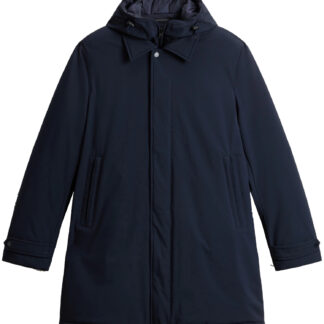 Woolrich  Stretch 2-in-1 Carcoat - Men's Nylon Stretch Overcoat Blu