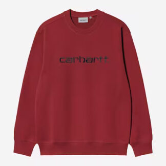 Carhartt WIP Carhartt Sweatshirt Scarlet / Graphite