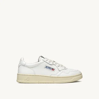 SNEAKERS MEDALIST LOW IN PELLE BIANCA